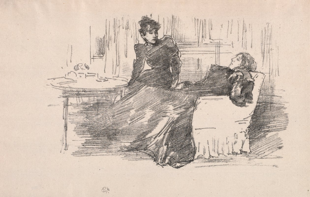 As Irmãs, 1894. de James Abbott McNeill Whistler
