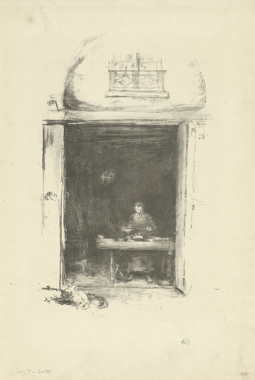 A Smith, Passagem do Dragão de James Abbott McNeill Whistler