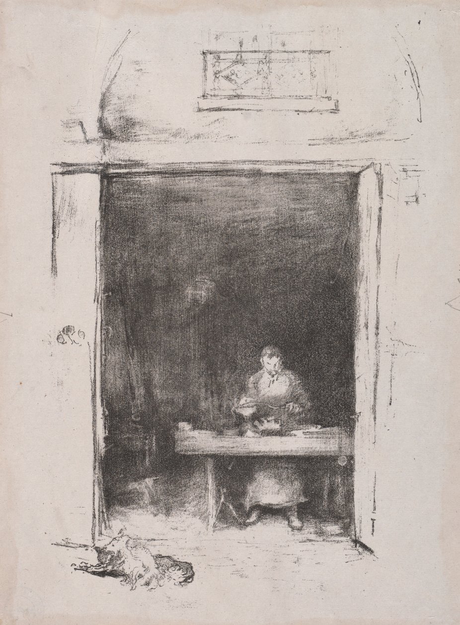 O Smith: Passagem do Dragão, 1894. de James Abbott McNeill Whistler