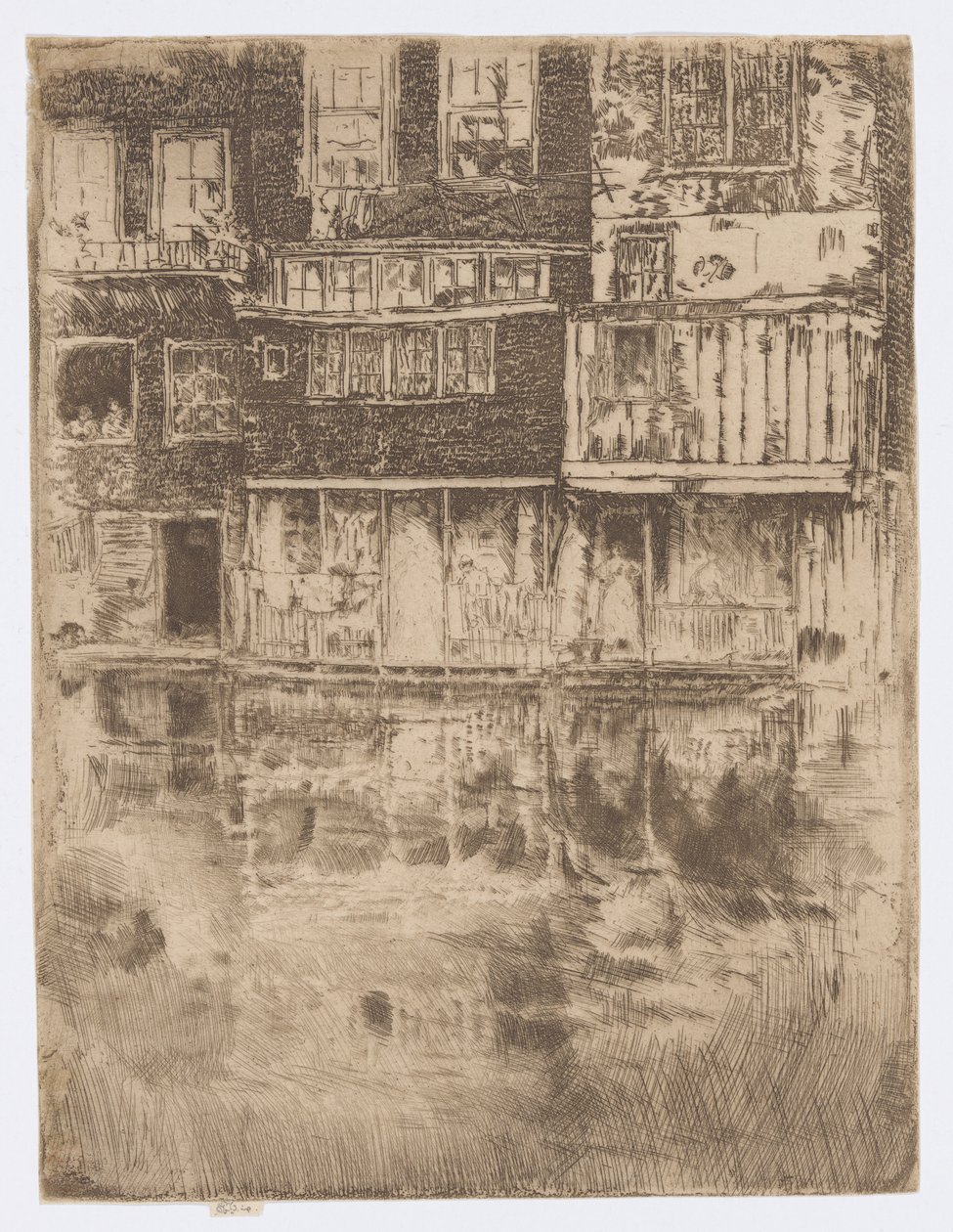 The Square House, Amesterdão de James Abbott McNeill Whistler