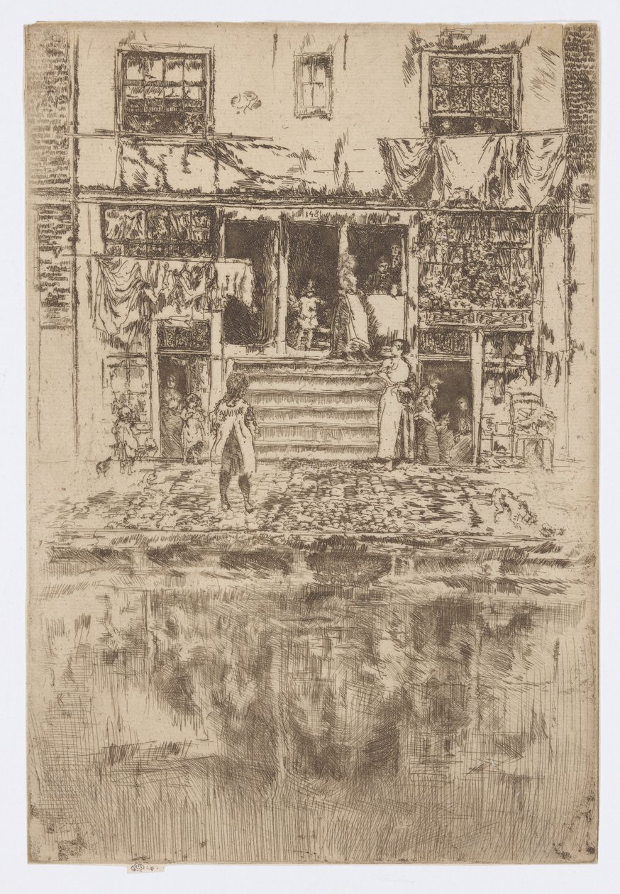 The Steps, Amesterdão de James Abbott McNeill Whistler