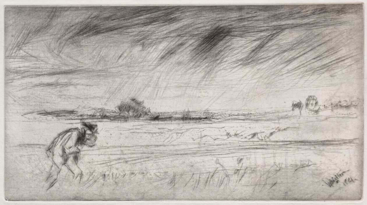 A tempestade, 1861. de James Abbott McNeill Whistler