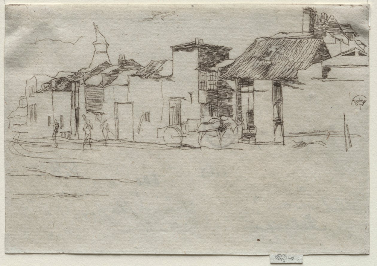 O Cisne, Chelsea, c. 1870 de James Abbott McNeill Whistler
