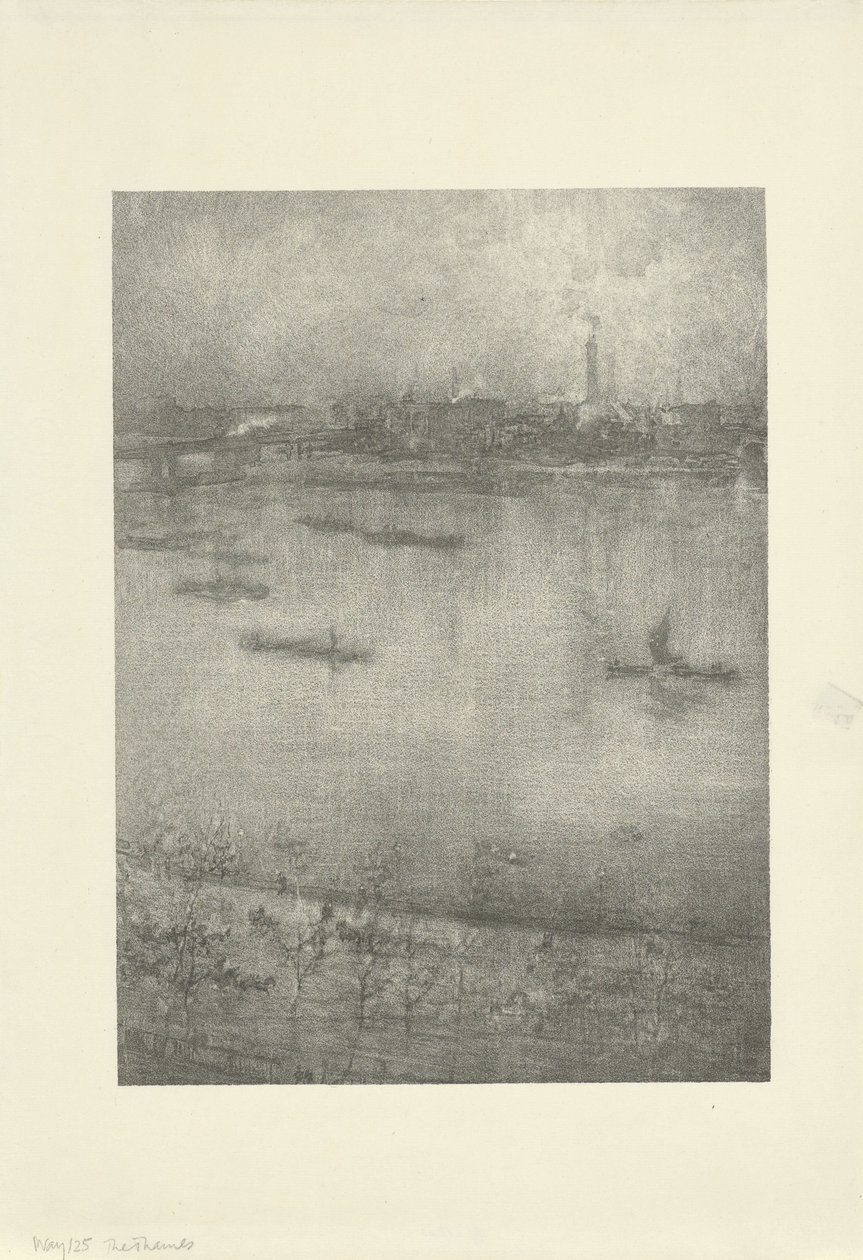 O Tâmisa de James Abbott McNeill Whistler