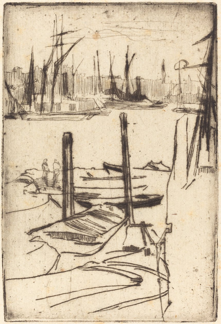 The Tiny Pool, 18761878. de James Abbott McNeill Whistler