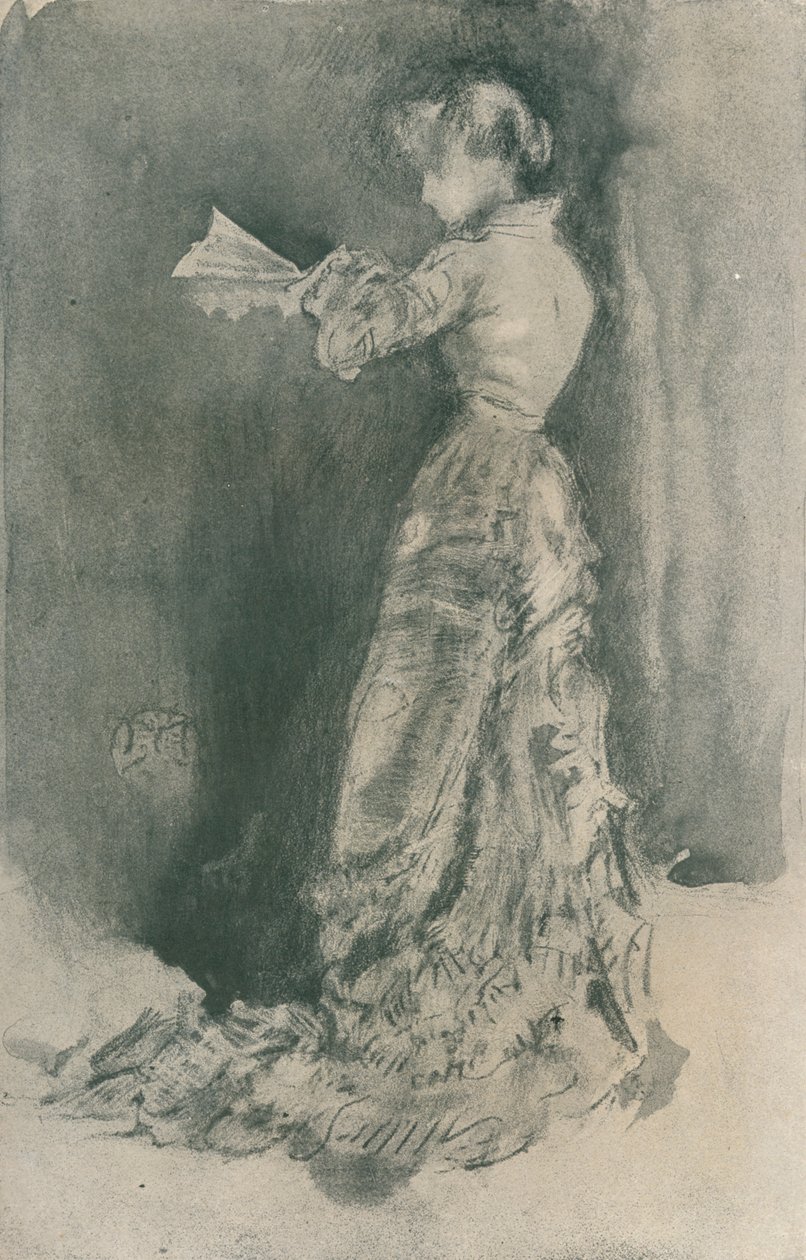 O banheiro, 1878, 1904 de James Abbott McNeill Whistler