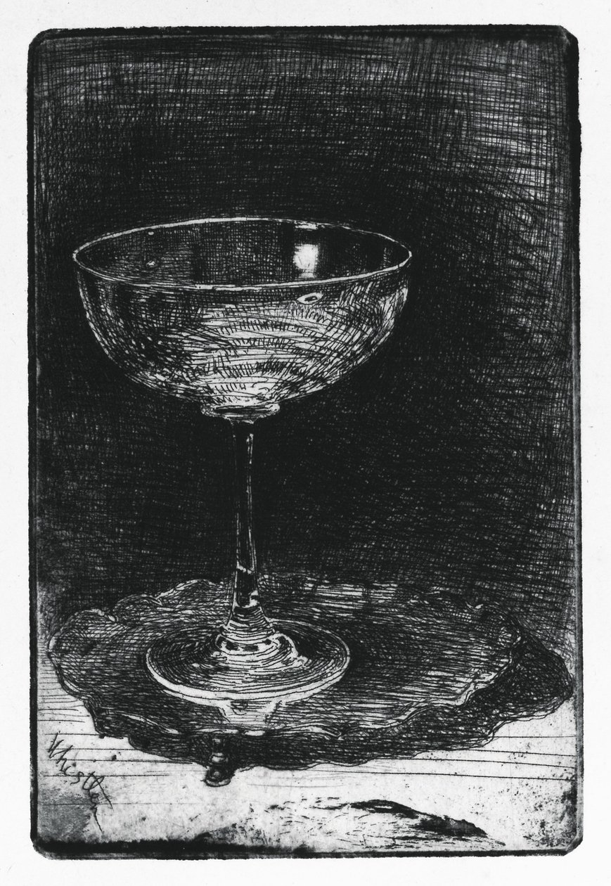 A taça de vinho de James Abbott McNeill Whistler
