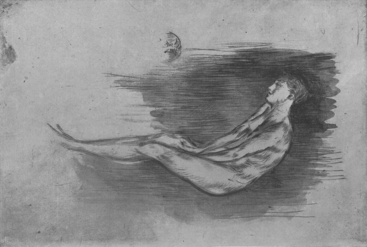 Tillie, um modelo, 1873, 1904 de James Abbott McNeill Whistler