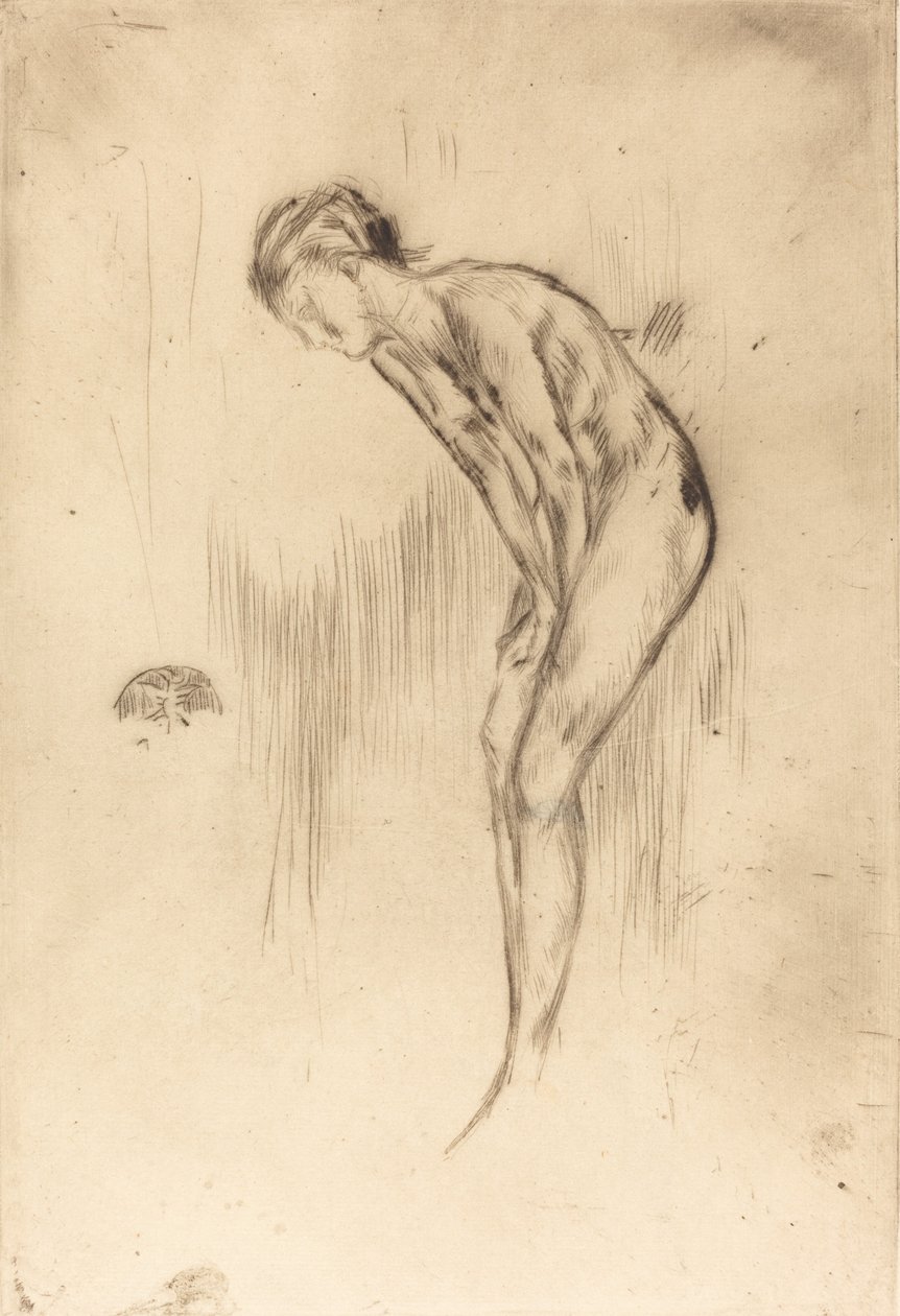 Tillie: Um Modelo, 1873. de James Abbott McNeill Whistler