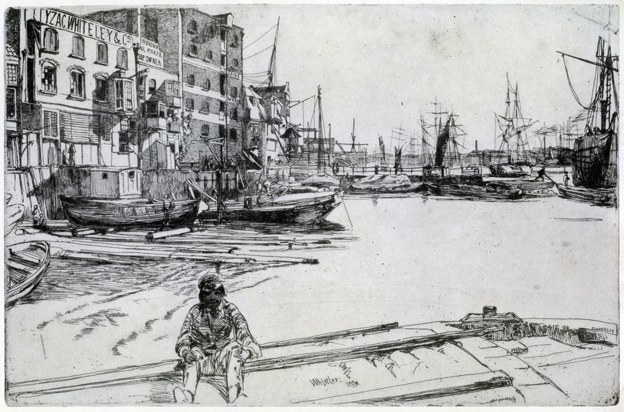 Tyzac Whiteley e Co, 1859 1904. de James Abbott McNeill Whistler