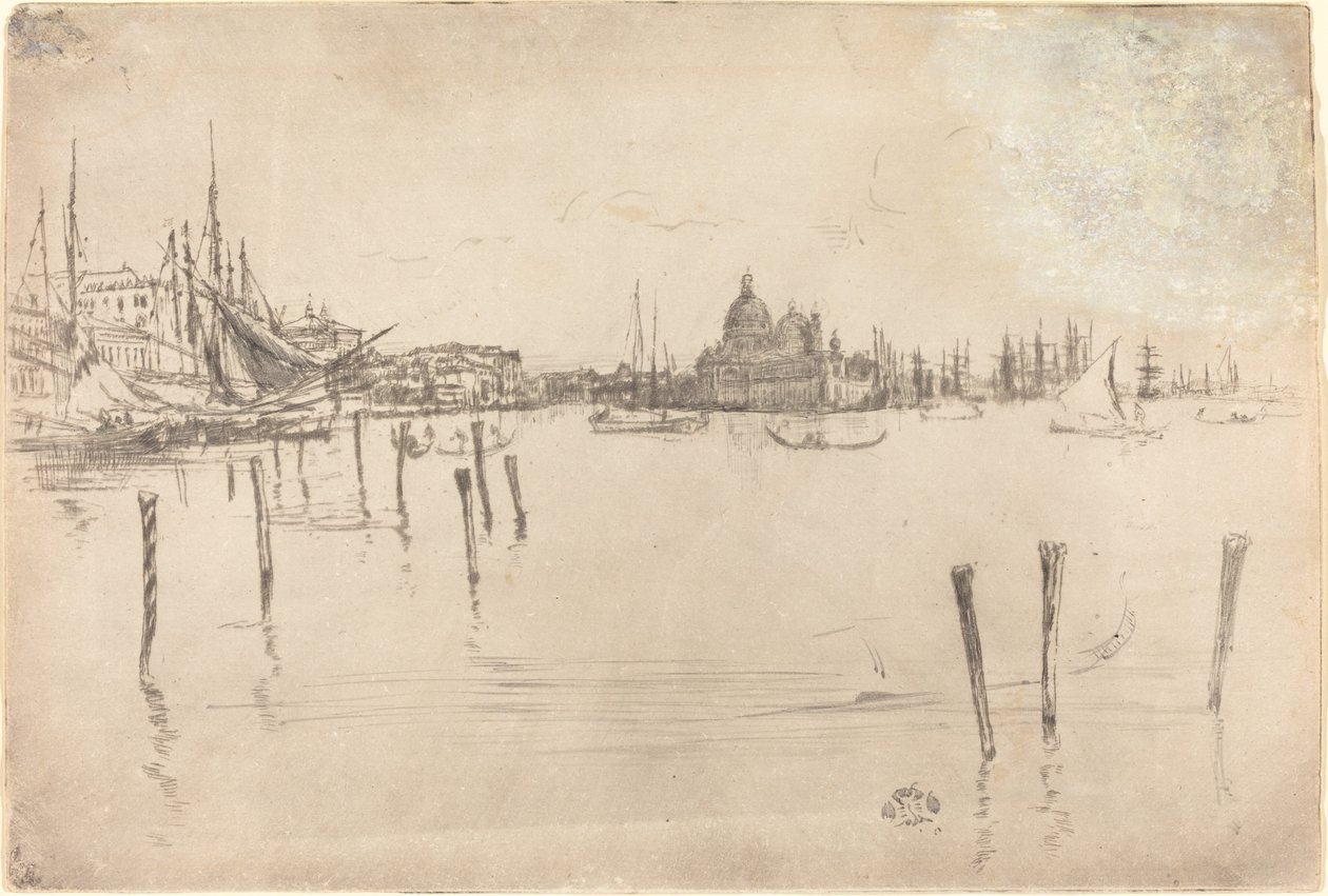 Veneza, 18791880. de James Abbott McNeill Whistler