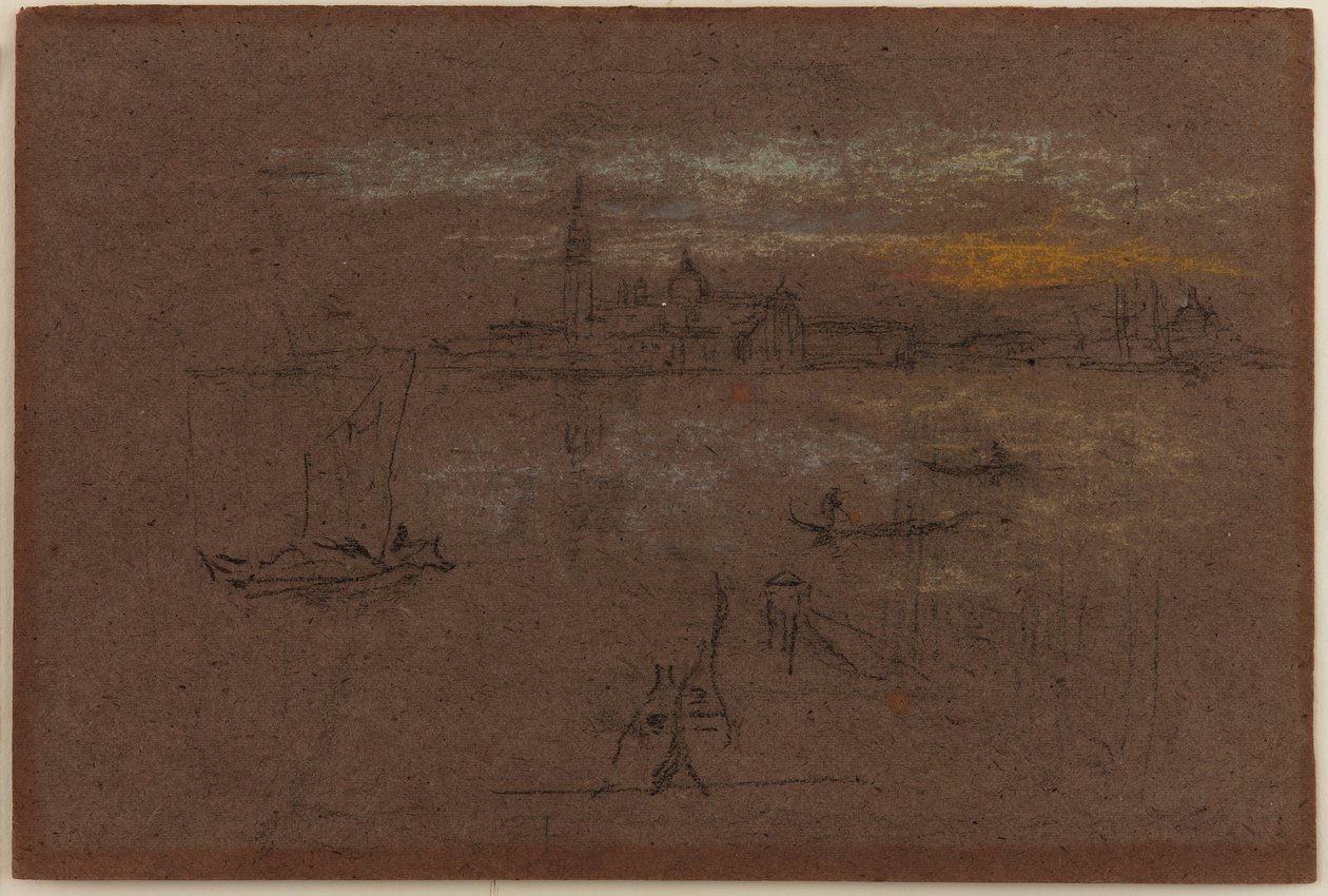 Veneza, 1880. de James Abbott McNeill Whistler