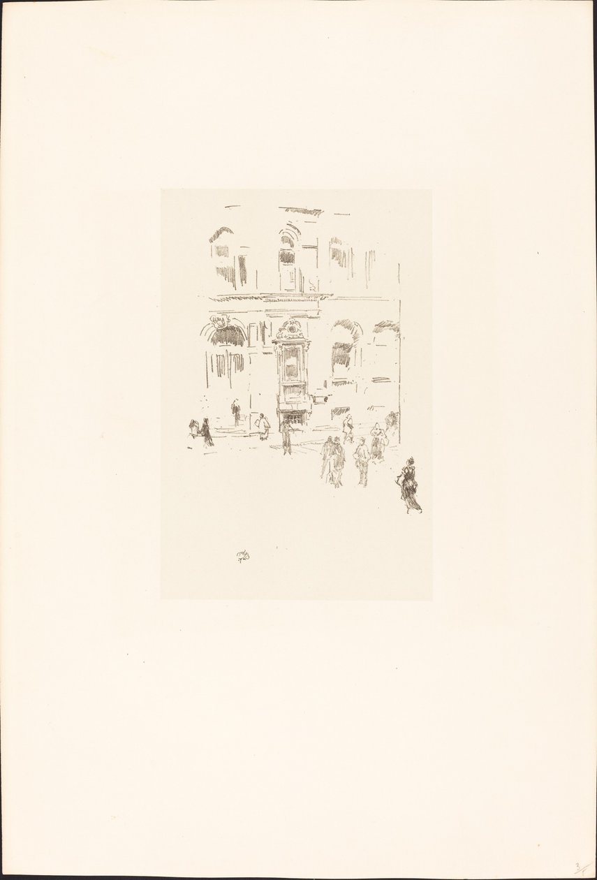 Clube Victoria, 18791887. de James Abbott McNeill Whistler