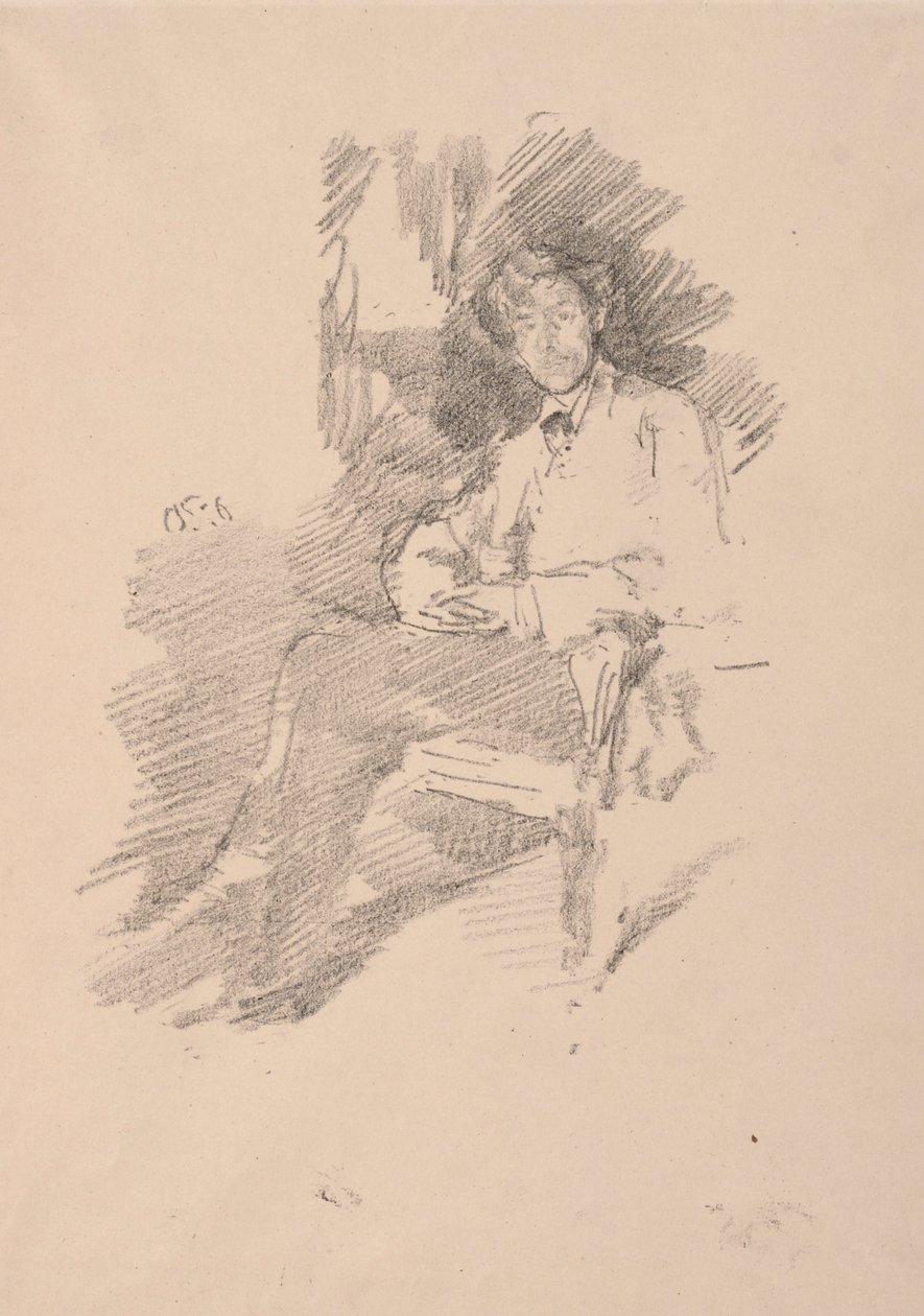 Walter Sickert, 1895. de James Abbott McNeill Whistler