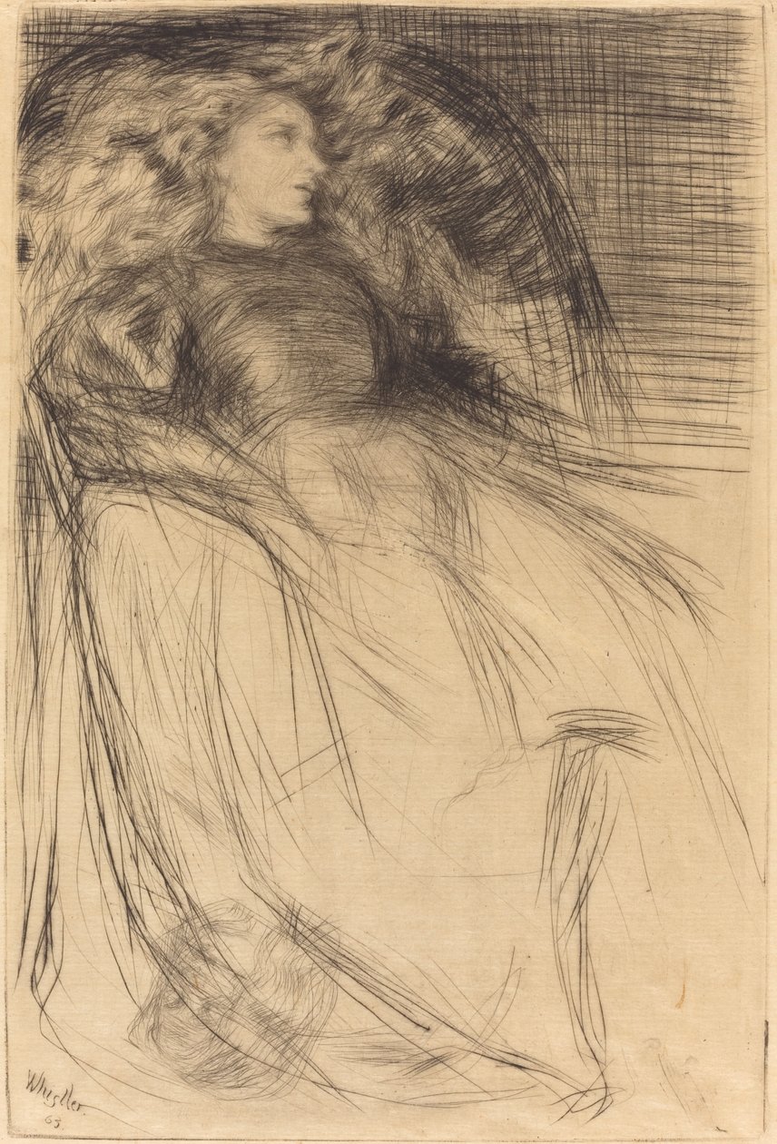 Cansado, 1863. de James Abbott McNeill Whistler