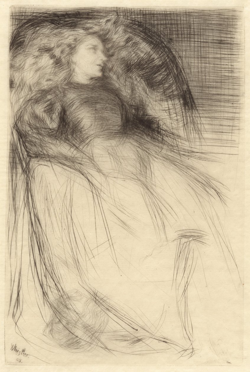 Cansado, 1863. de James Abbott McNeill Whistler