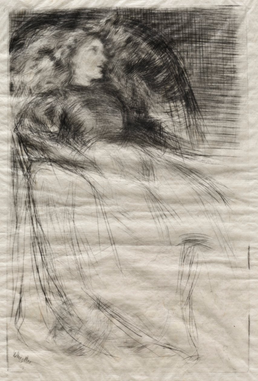 Cansado, 1863. de James Abbott McNeill Whistler