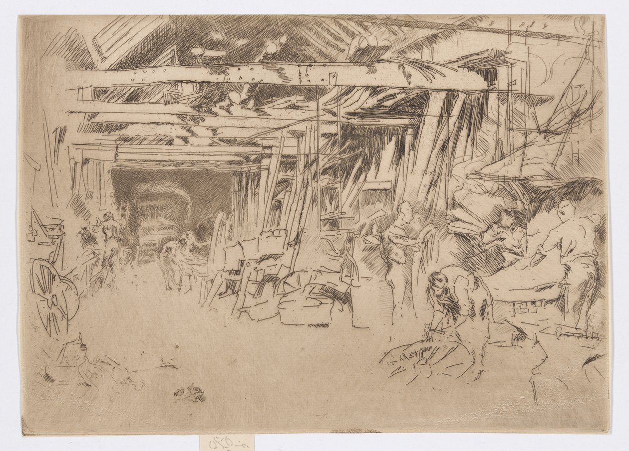 Fabricante de rodas de James Abbott McNeill Whistler