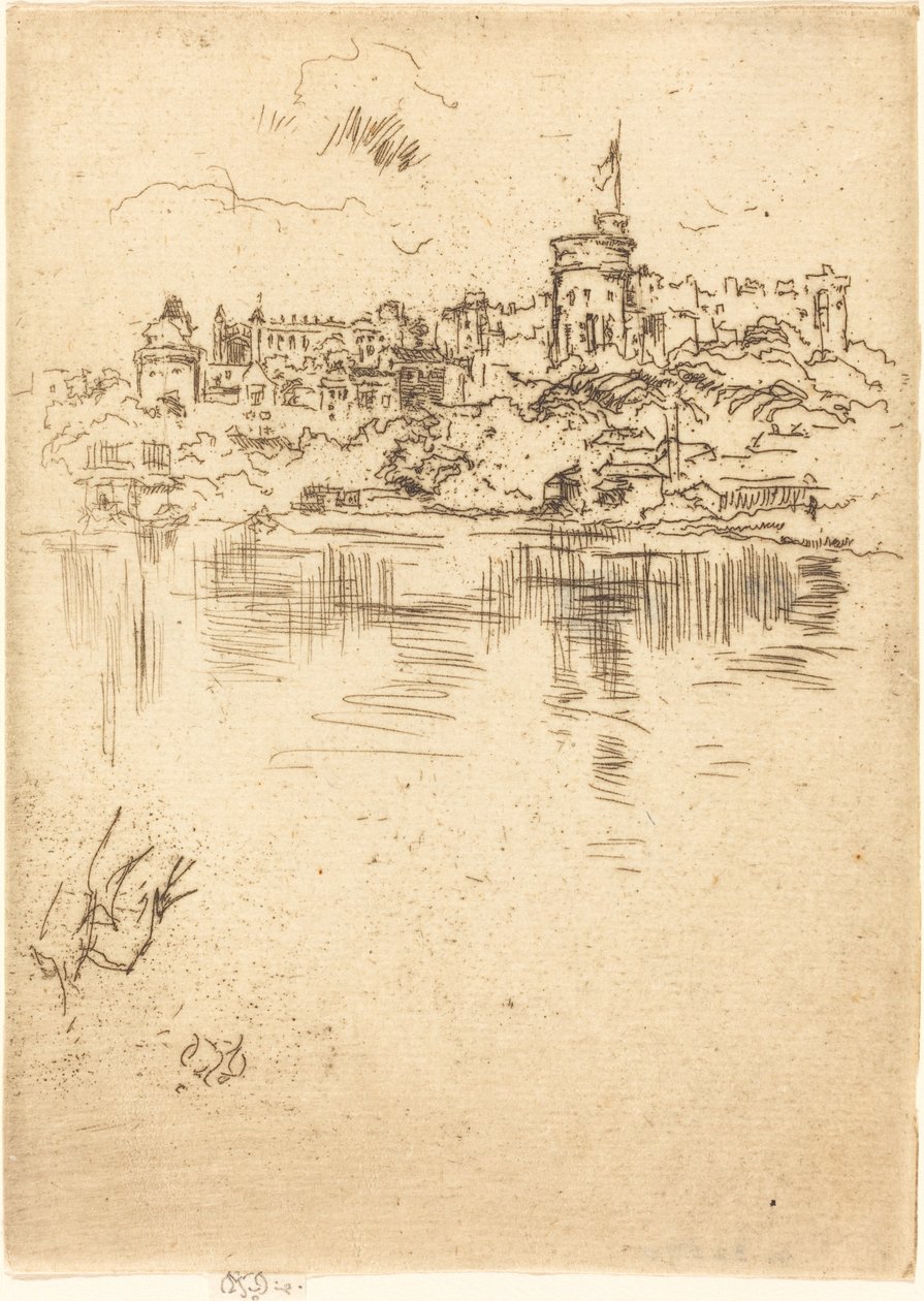 Windsor, No. 2, 1887. de James Abbott McNeill Whistler