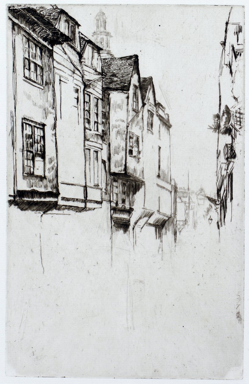 Wych Street de James Abbott McNeill Whistler