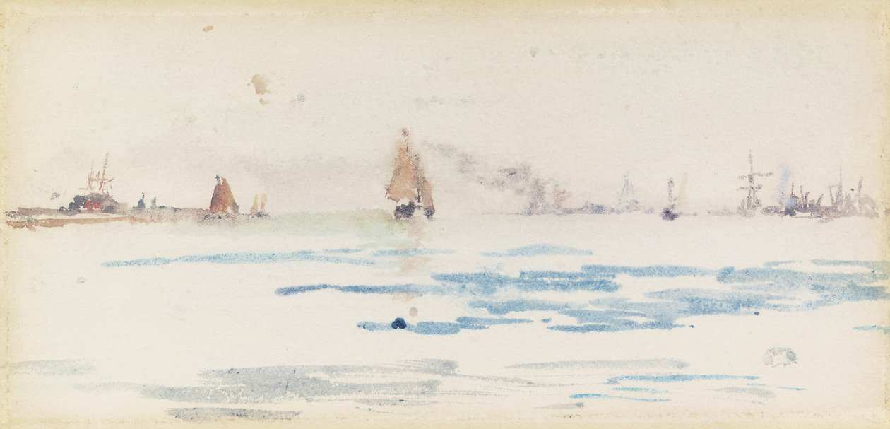 Zuyder Zee, c.1883 de James Abbott McNeill Whistler