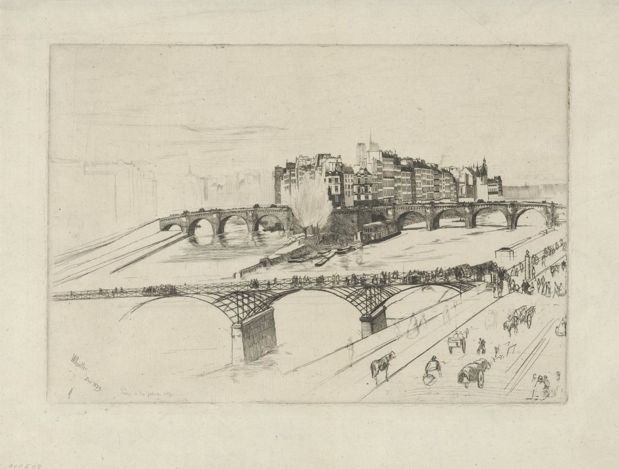 Ilha da Cidade Ilha da Cidade, Paris de James Abbott McNeill Whistler
