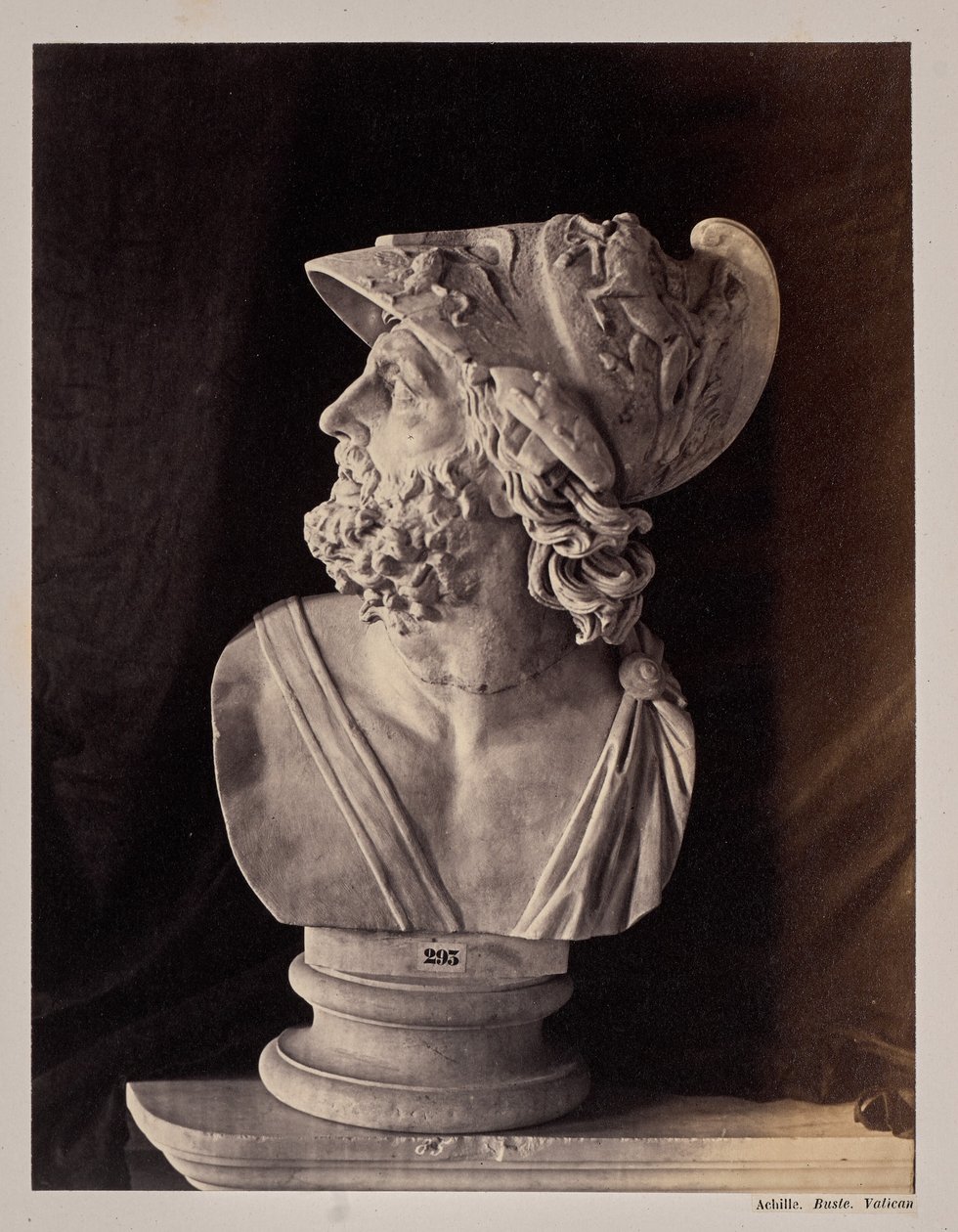 Aquiles. Busto. Vaticano de James Anderson
