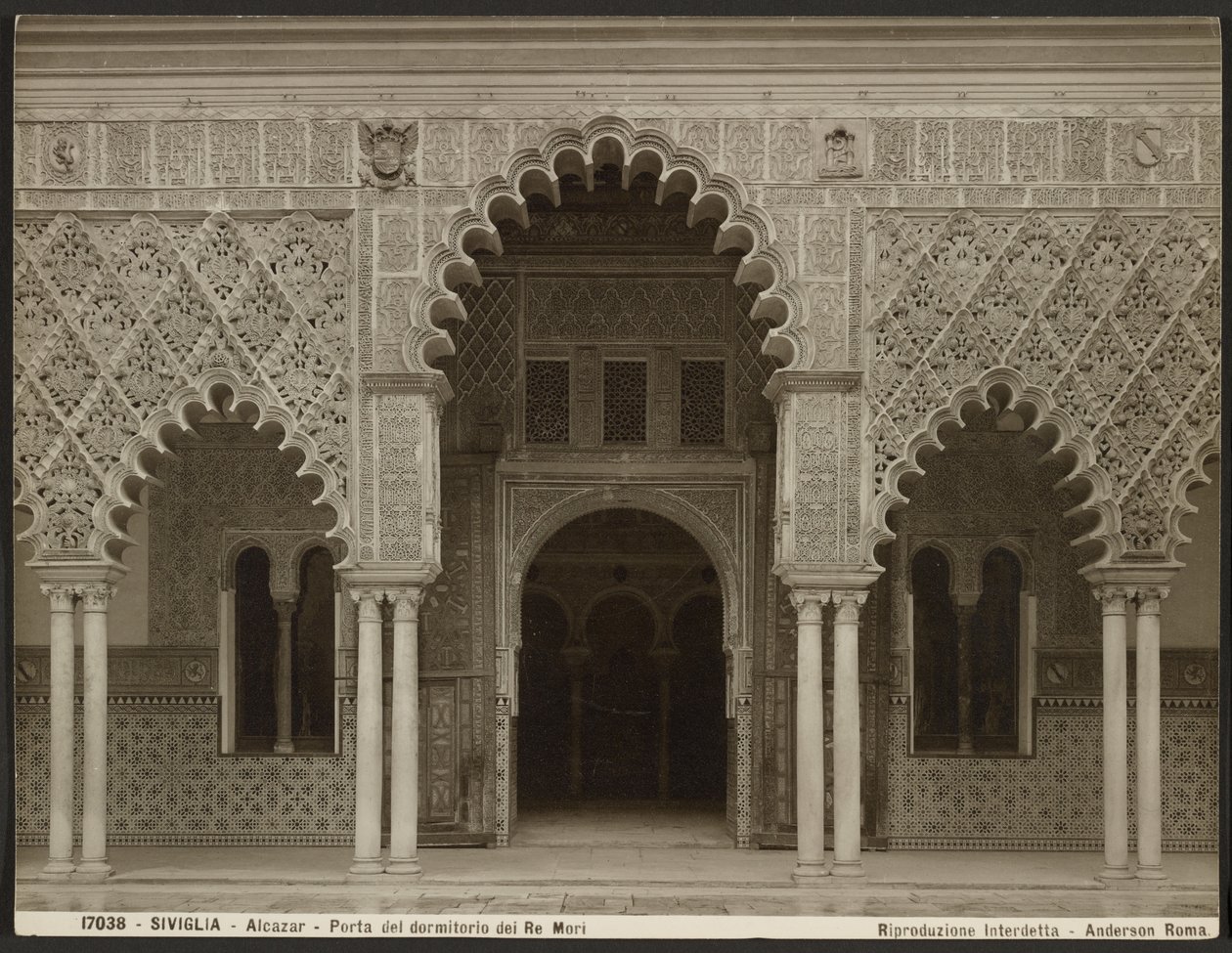 Alcázar, entrada para o quarto dos reis mouros de James Anderson