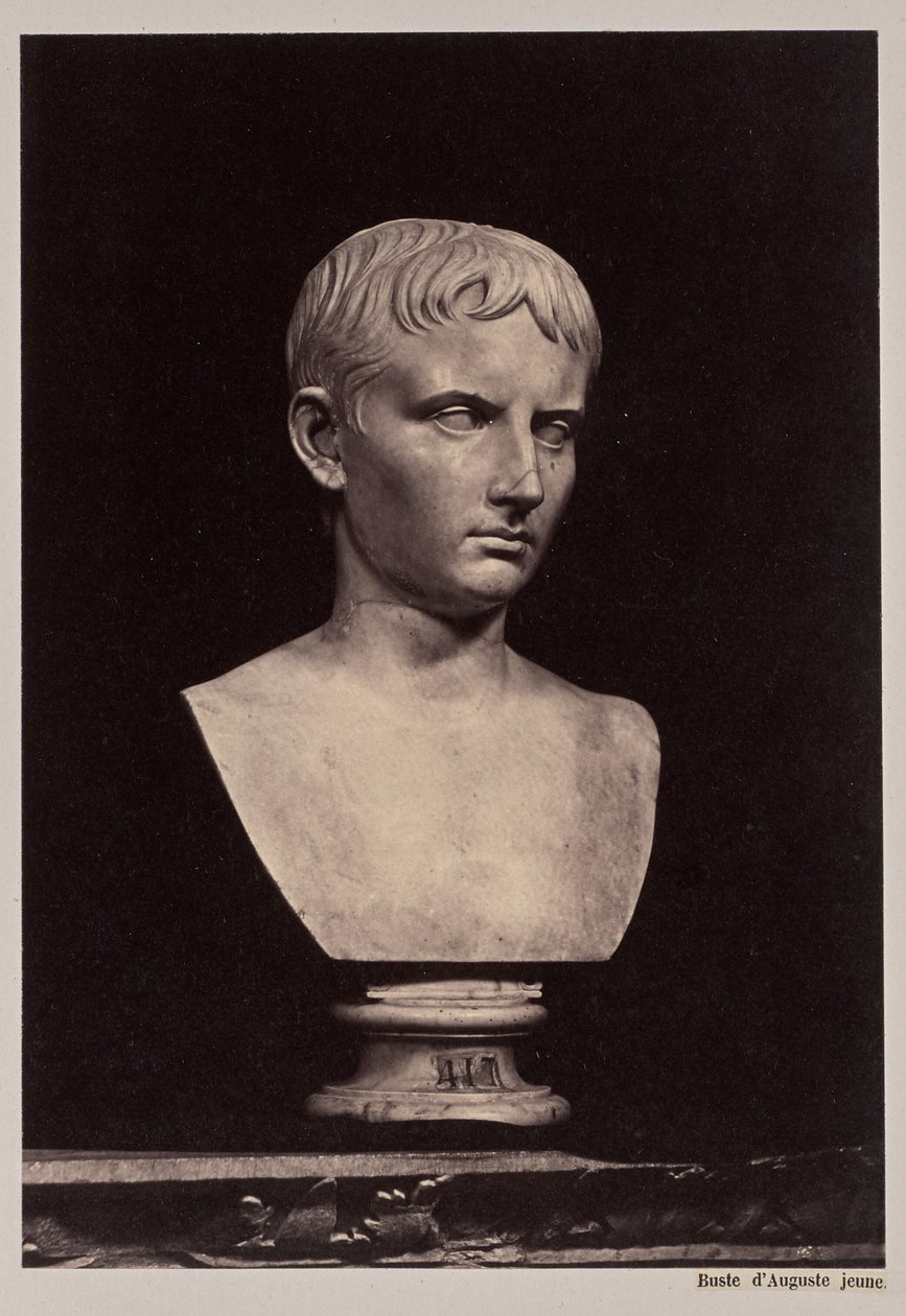 Busto do jovem Augusto de James Anderson