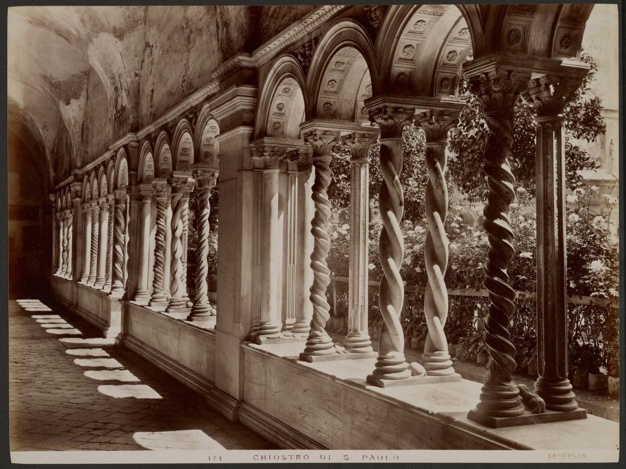 Claustro de S. Paulo de James Anderson
