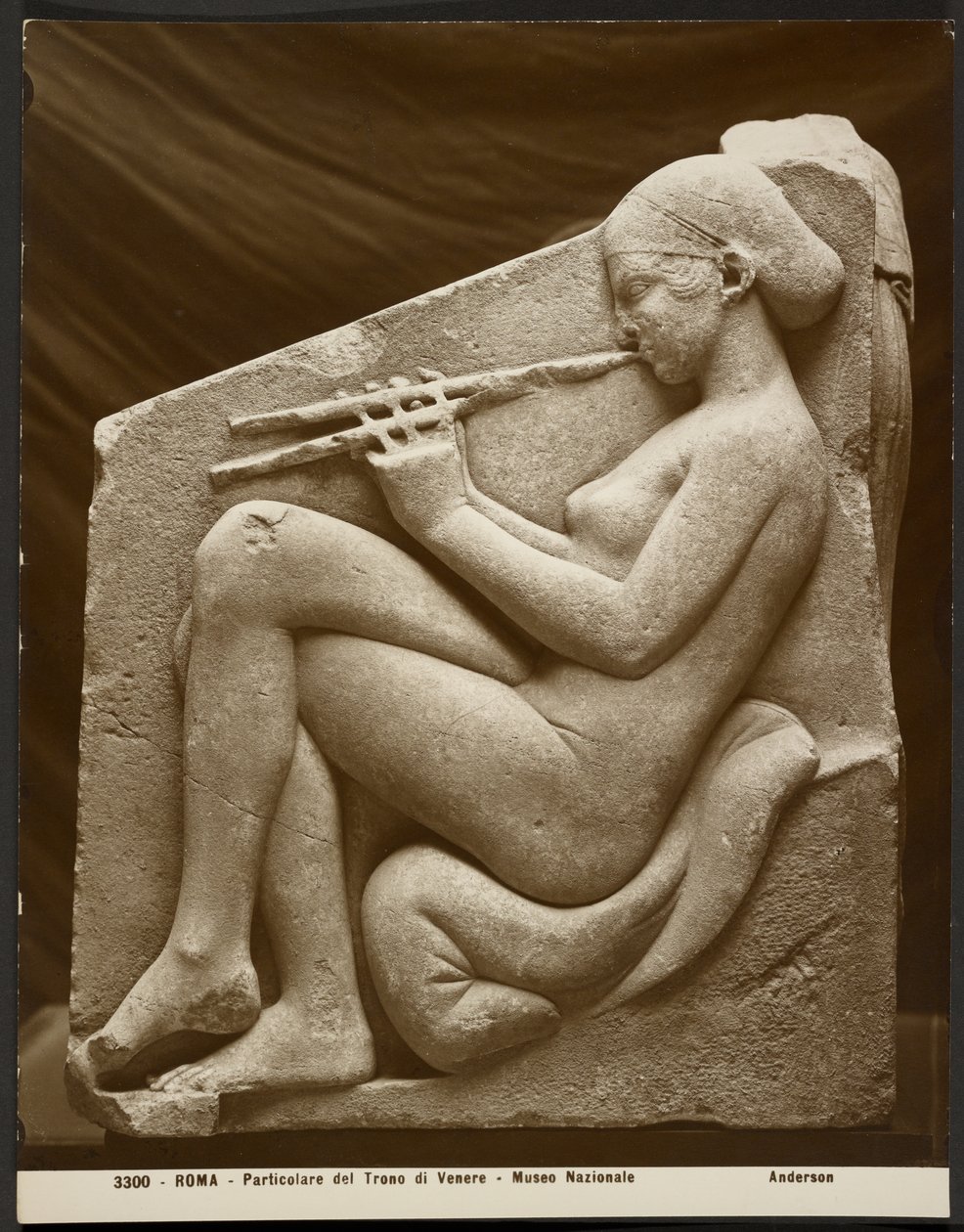 Pormenor, Trono de Vénus, Museu Nacional de James Anderson