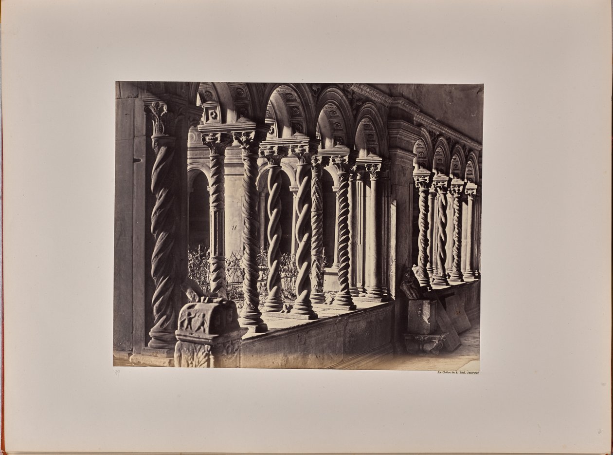 O claustro de São Paulo. Interior de James Anderson