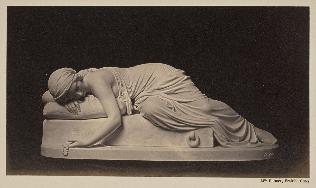 Mademoiselle Hosmer, Beatrice Cenci de James Anderson