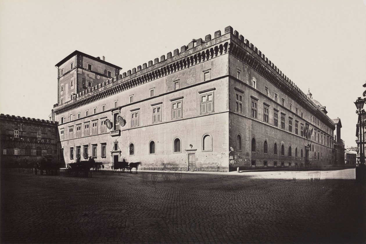 Palácio Veneziano, c. década de 1870. de James Anderson