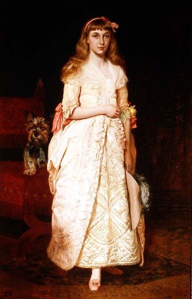Rose: Retrato de Miss Rose Fenwick de James Archer