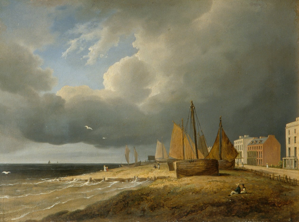 Praia de Worthing de James Arthur O