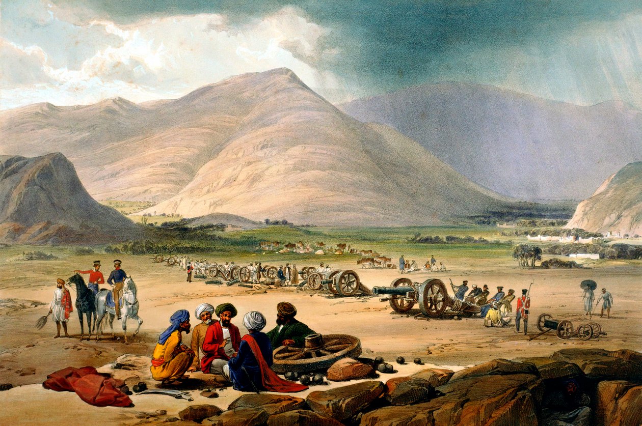 Primeira Guerra Anglo-Afghan, 1838-1842 de James Atkinson