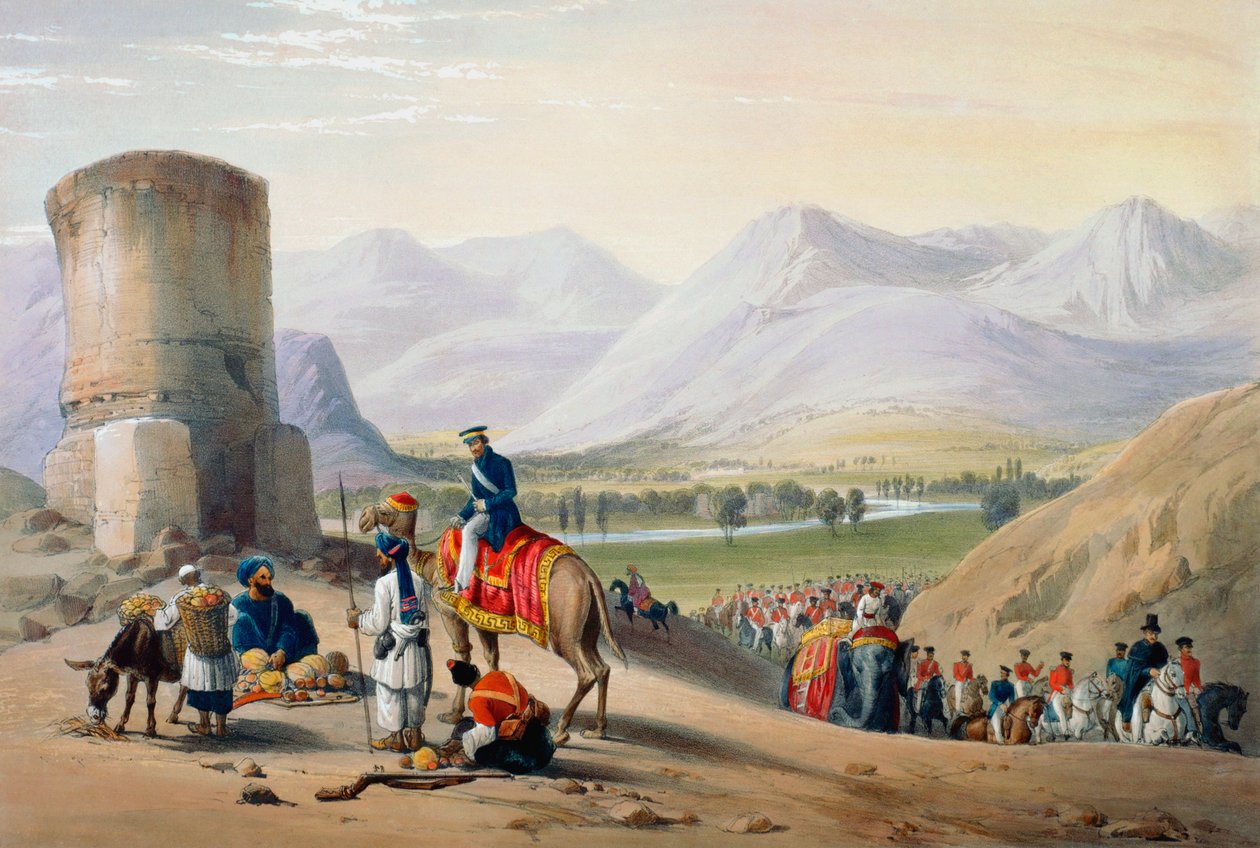 Primeira Guerra Anglo-Afegã 1838-1842 de James Atkinson