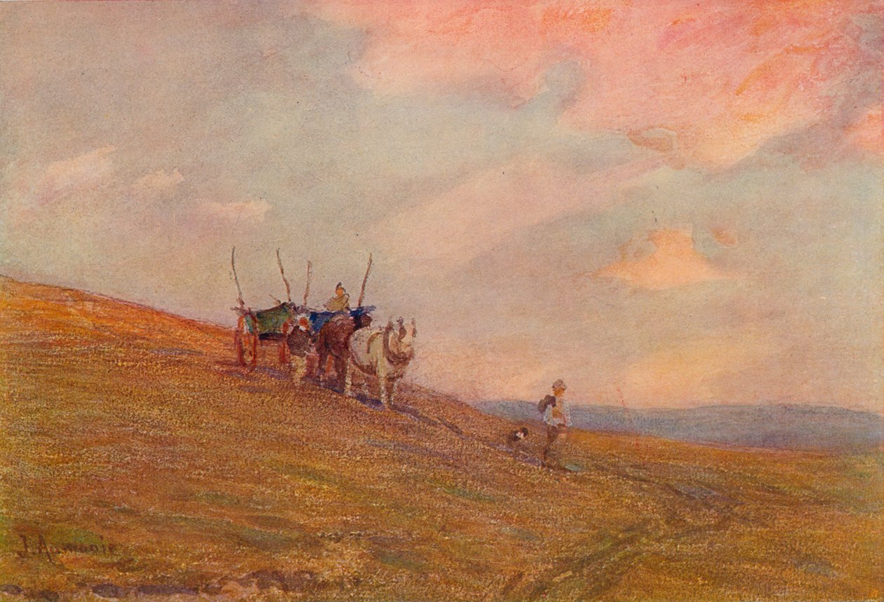 Nas colinas perto de Harting, c1870-1906, 1906. de James Aumonier