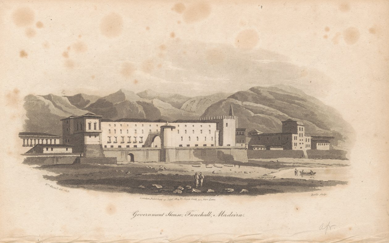 Casa do Governo, Funchall, Madeira de James Baily