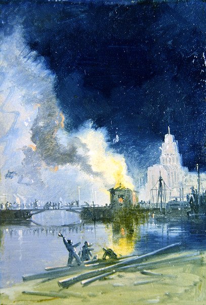 Bristol Burning de James Baker Pyne