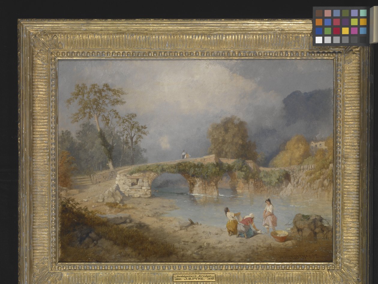 Clearing Up For Fine Weather, Beddgelert, North Wales (óleo sobre tela) de James Baker Pyne