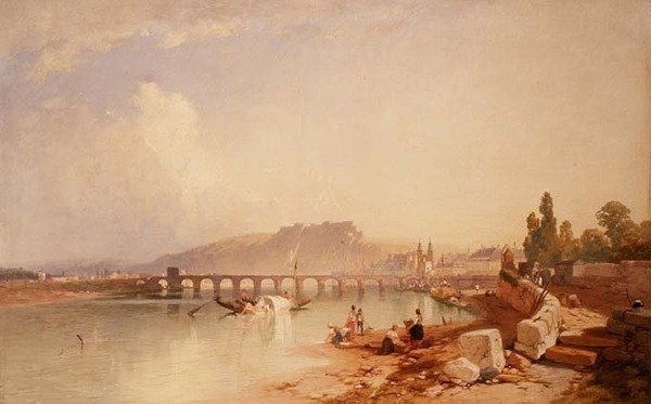 Coblenz e Ehrenbreitstein de James Baker Pyne
