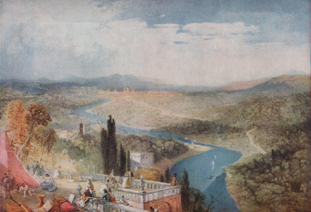 Florença, 1839, 1918 de James Baker Pyne