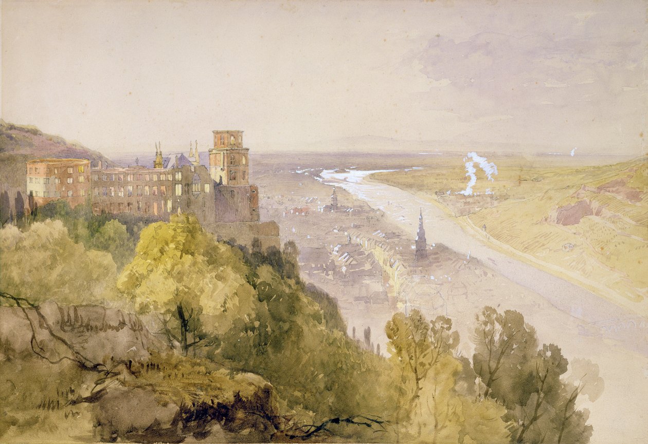 Vista, de, heidelberg de James Baker Pyne