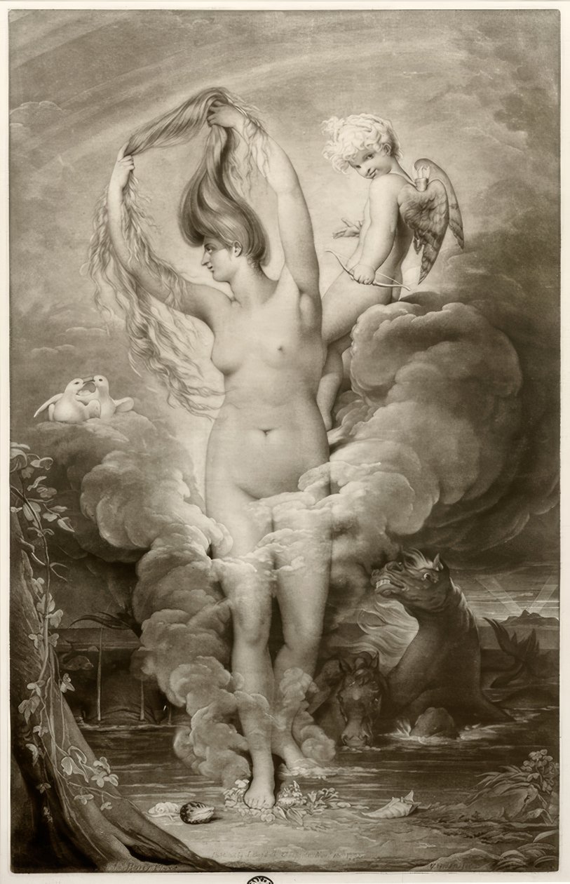 O nascimento de Vênus de James Barry