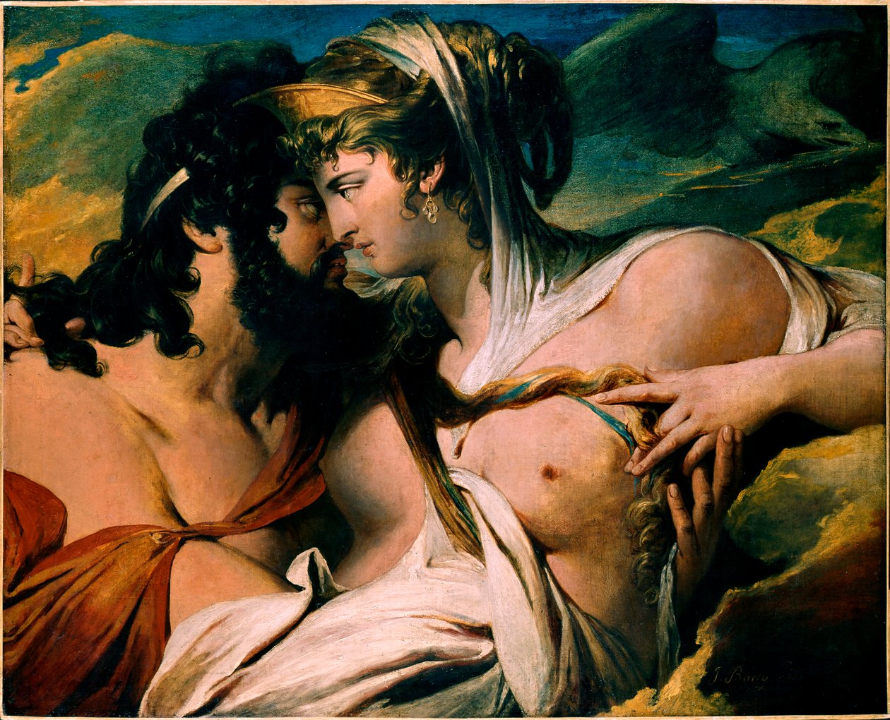 Juno e Júpiter no Monte Ida por James Barry de James Barry