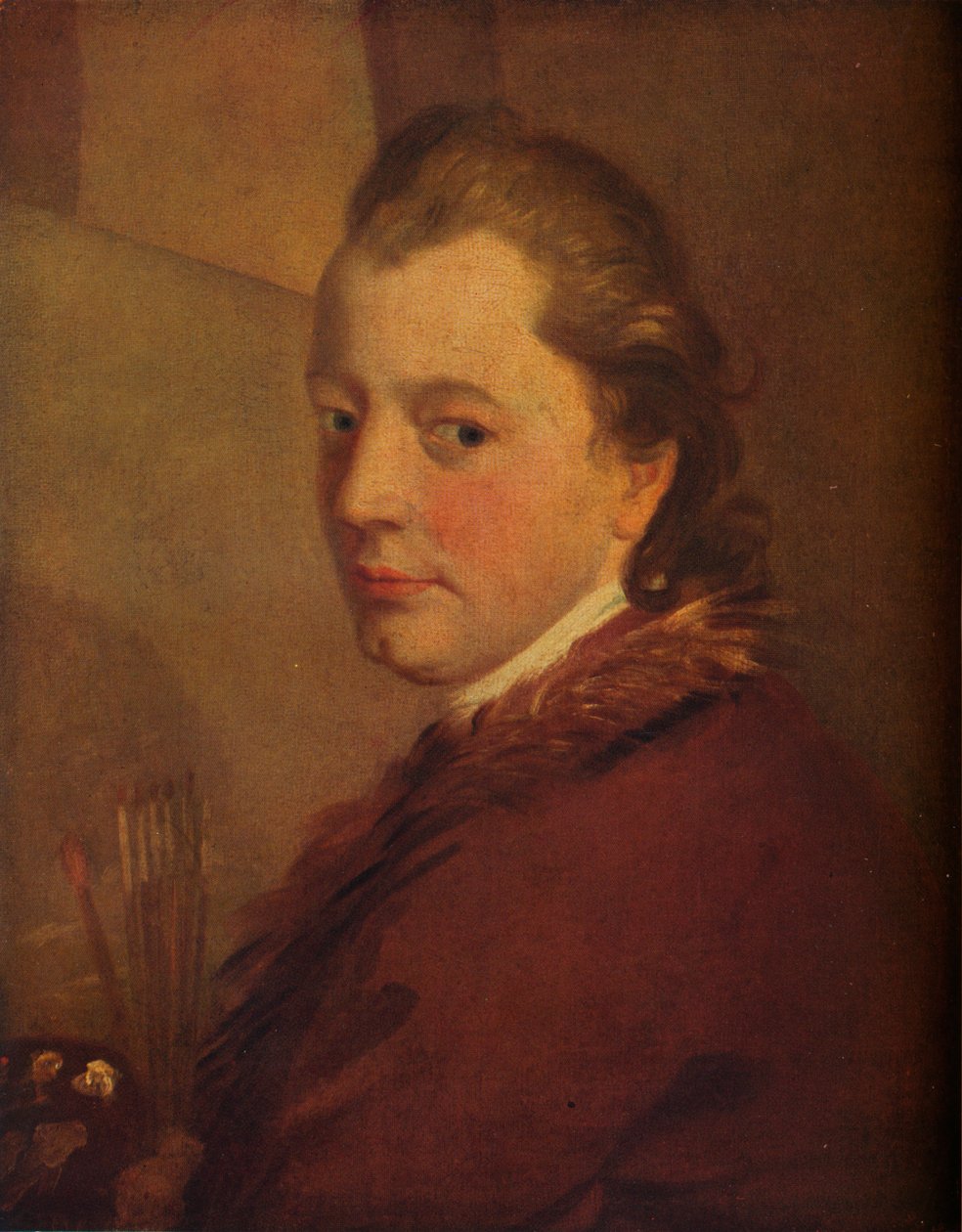 Auto-retrato, c1790 de James Barry