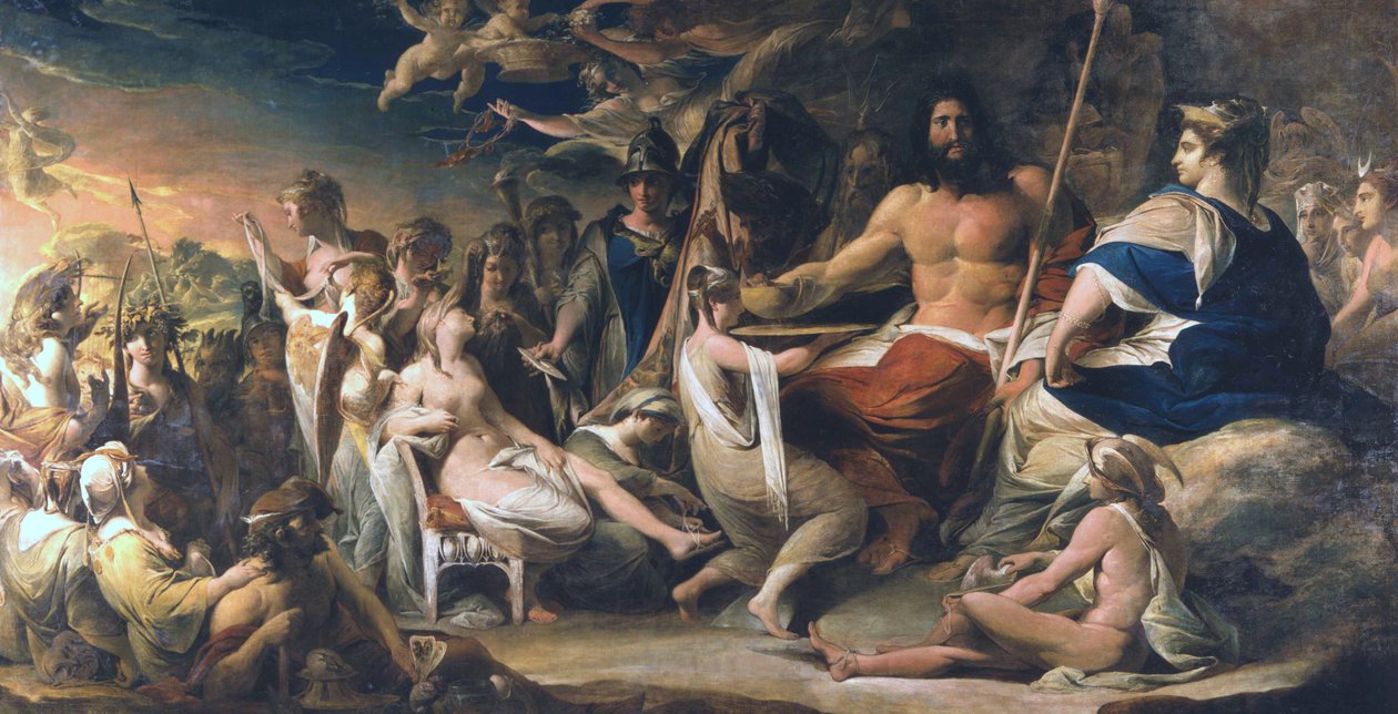 O nascimento de Pandora de James Barry