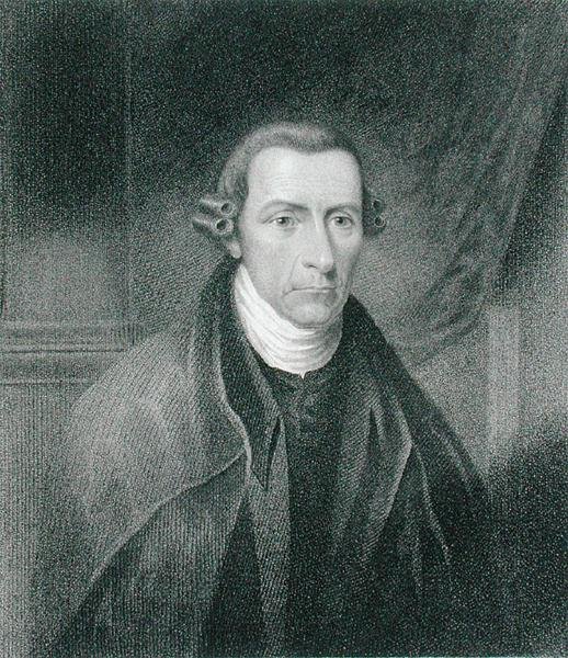 Patrick Henry (1736-99) gravado por Edward Wellmore (fl.1835) (gravura) de James Barton (after) Longacre
